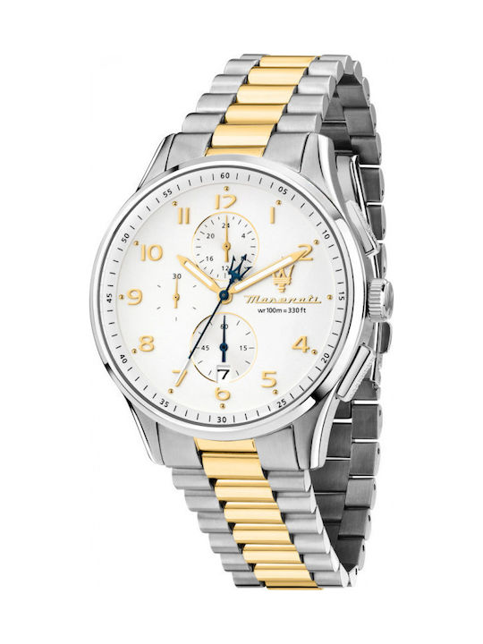 Maserati Herrenuhr 42mm Chronograph Batterie mi...