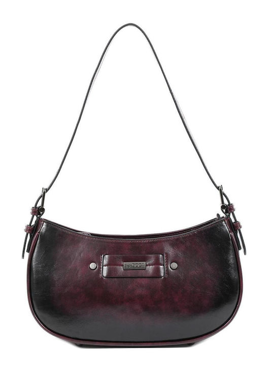 Doca Damen Tasche Schulter Lila