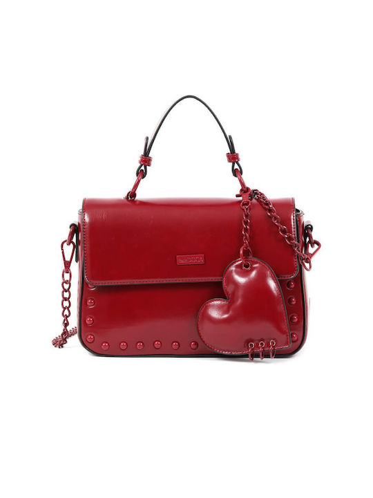 Doca Damen Tasche Hand Rot