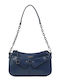 Doca Damen Tasche Schulter Blau