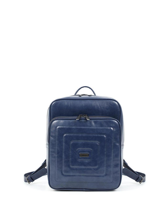 Doca Damen Tasche Rucksack Blau