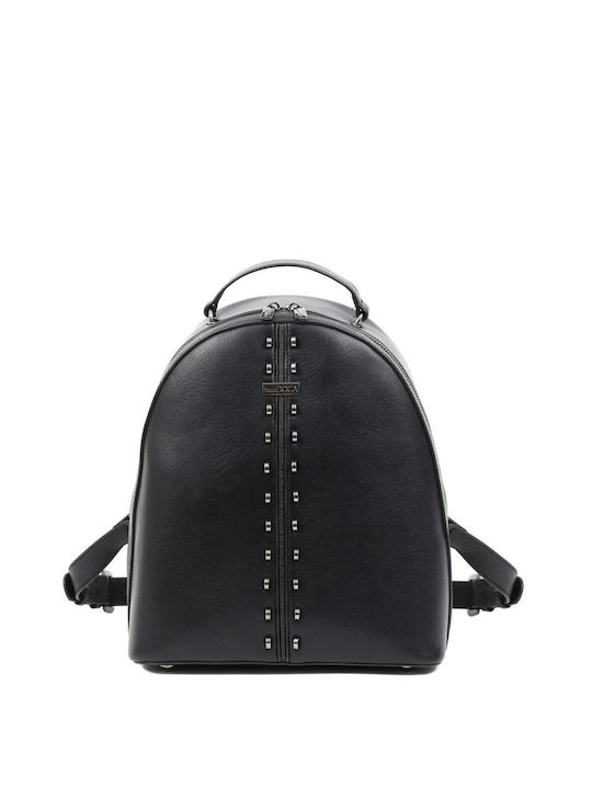 Doca Damen Tasche Rucksack Schwarz