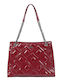 Doca Damen Tasche Schulter Rot