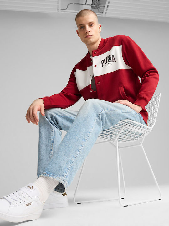 PUMA Μπουφάν Bomber Κόκκινο