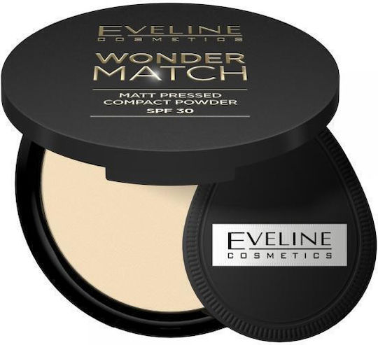 Eveline Cosmetics Eveline_wonder Match Mattierendes Kompaktpuder LSF30 01 8g
