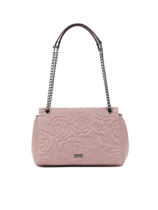 Doca Damen Tasche Schulter Rosa