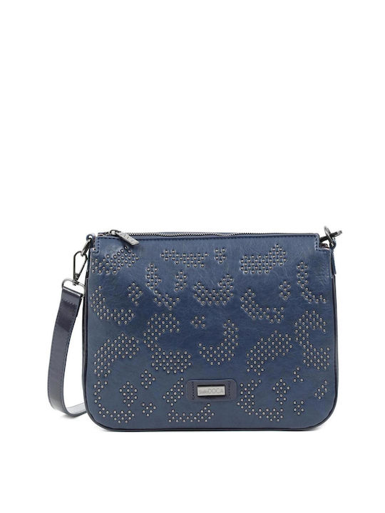 Doca Damen Tasche Crossbody Blau