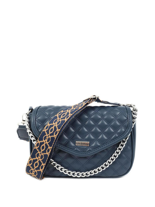 Doca Damen Tasche Schulter Blau