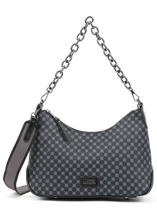 Doca Damen Tasche Schulter Schwarz