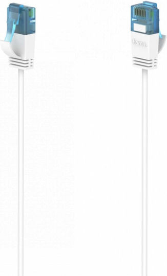 HAMA U/UTP Cat.6a (Gigabit) Мрежов Кабел Ethernet 3м Бял