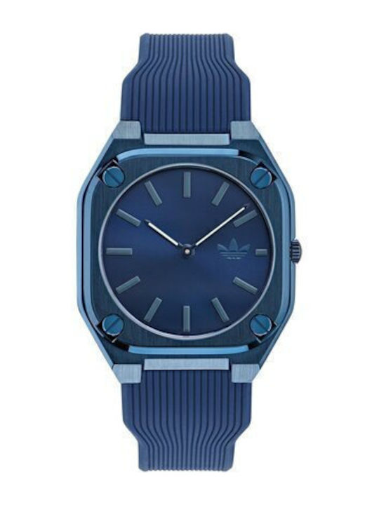 adidas City Tech Ανδρικό Ρολόι 39mm Μπαταρίας μ...