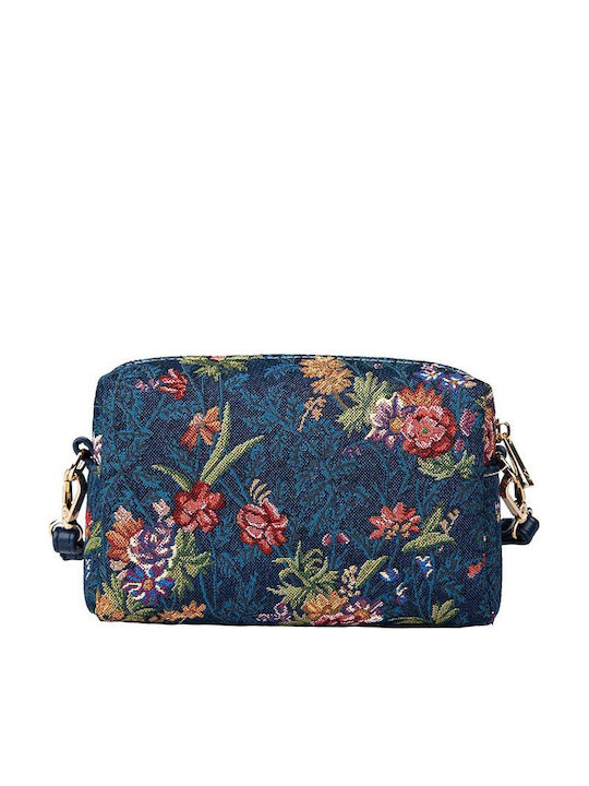 Signare Flower Meadow Blue Γυναικεία Τσάντα Χια...