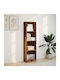 Brown Bookcase 40x24x143cm