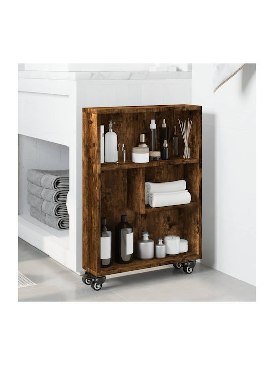 Bookcase Smoky Oak 48x13x68cm
