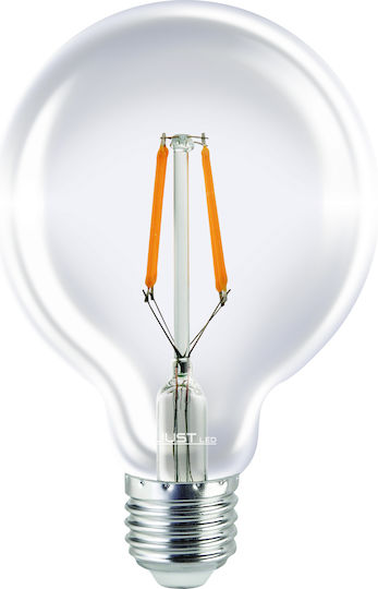 Just LED Bec LED 12W pentru Soclu E27 și Formă G95 Alb natural