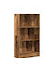 Bookcase Coffee 60x24x109cm