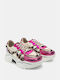 Sneakers Combination of Colors & Materials 4365108-fuchsia