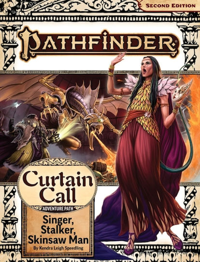 Pathfinder Path Singer Stalker Skinsaw Man Curtain Call 2 Of 3 (p2 Paizo Publishing Llc