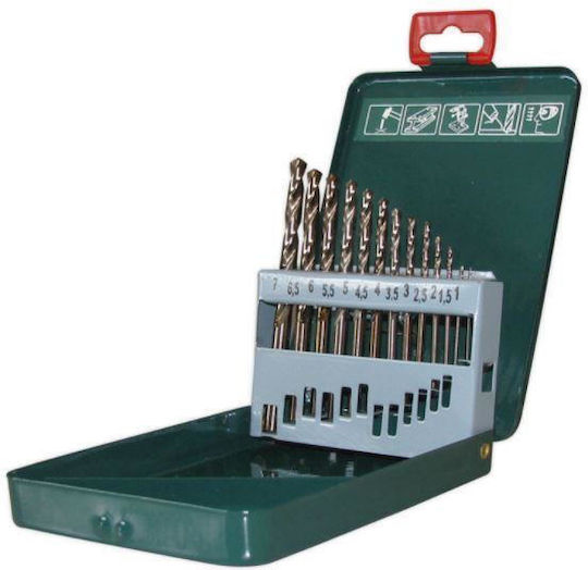 Комплект свредла D 1.5-6.5mm 13бр Профи