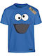 Παιδικό T-shirt Μπλε Royal H-cool