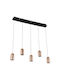 Ravenna Yuki 5 Pendant Light Black