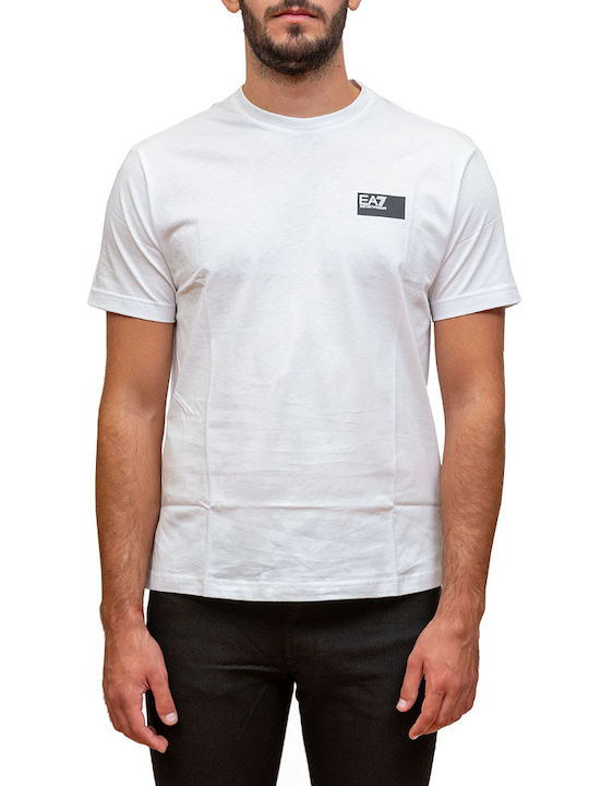 Emporio Armani Ανδρικό T-shirt Κοντομάνικο White