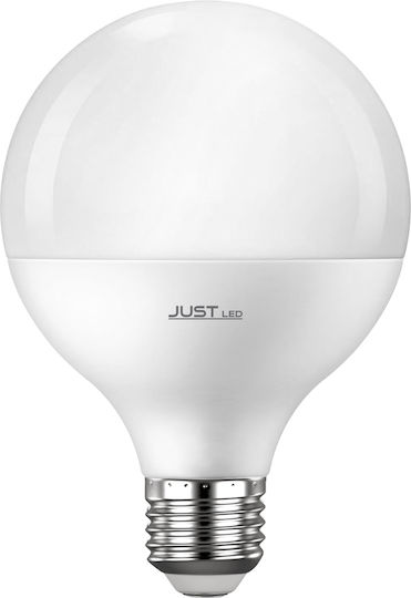 Just LED LED крушка 15W за фасунга E27 и форма G95 Неутрално бяло