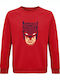 Детски Суичър Red Batman Fanart