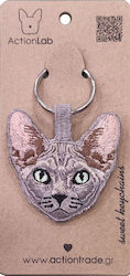 Actionlab Sphynx Cat Keychain
