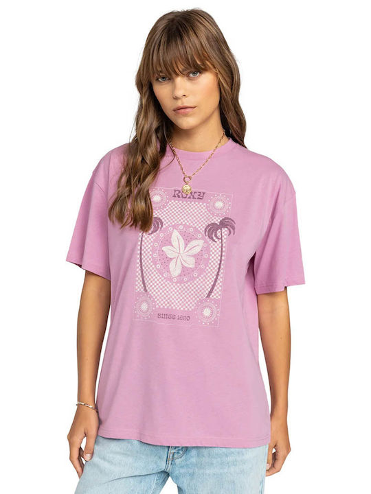 Roxy Femeie Tricou Roz