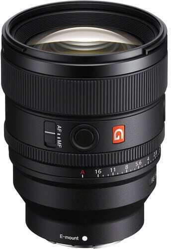 Sony Full Frame Φωτογραφικός Φακός FE 85mm f/1.4 GM II Telephoto για Sony E Mount Μαύρος