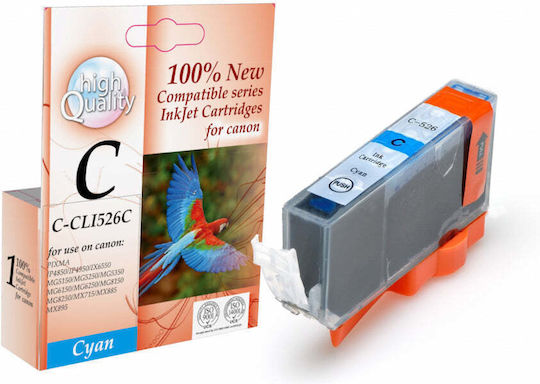 Compatible Inkjet Printer Ink Canon CLI-526 C Cyan 1pcs