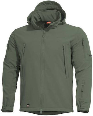 Pentagon Artaxes Jachetă de vânătoare Softshell Camo Green