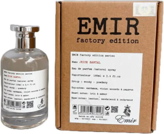 Paris Corner Emir Factory Edition Rich Santal Eau de Parfum 100ml