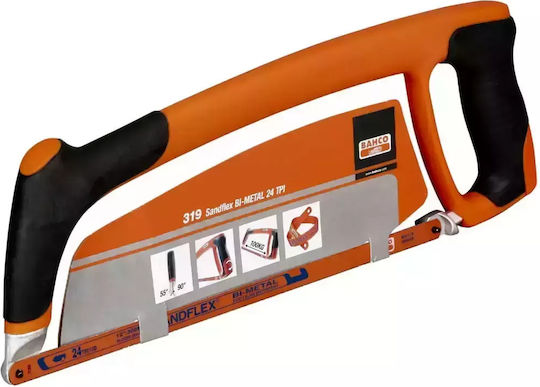 Bahco Frame Saw Blade 300mm +3pcs 3906-24 Saw Blades
