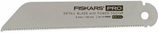 Fiskars Wood Saw Blade 150mm 19tpi Folding Pile