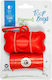 Perfect Care Poop Bag Holder 2 Rolls Red