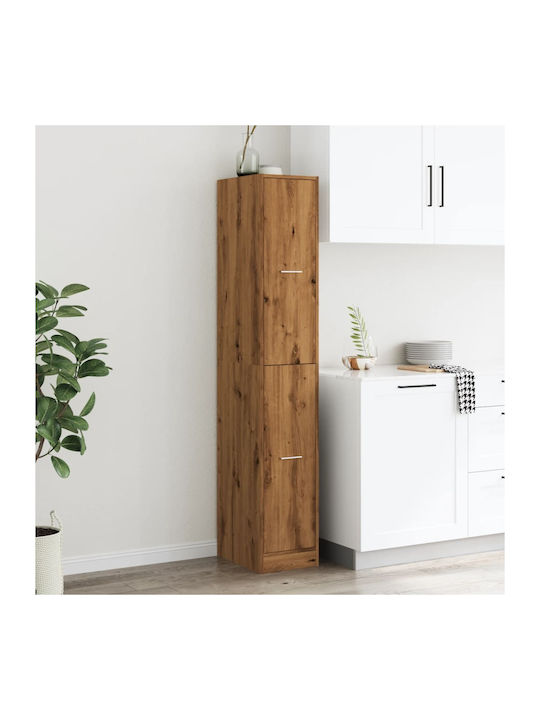 Bodenstehender Schrank Coffee 30x41x174.5cm