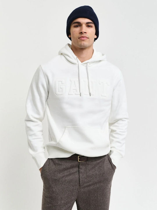 Gant Herren Sweatshirt Weiß