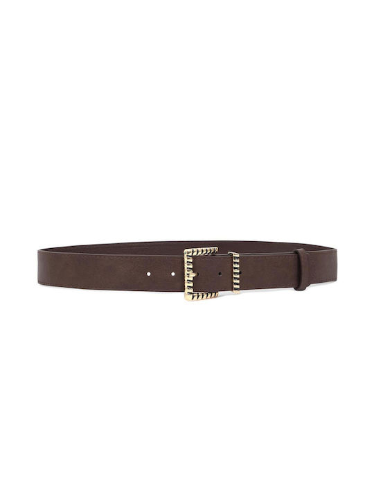 Doca Leather Women's Belt Brown