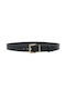 Doca Leather Women's Belt Black