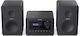 Sharp Аудиосистема 2 XL-B514 20W с CD Player, WiFi и Bluetooth Черен
