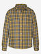 Schott Men's Shirt Long Sleeve Cotton Ochre