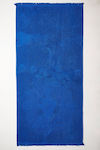 SugarFree Beach Towel Blue with Fringes 176x100cm.