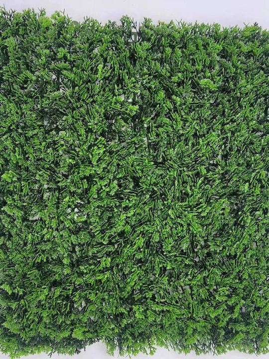 Supergreens Artificial Foliage Panel Fern Green Cinnamon 50x50cm