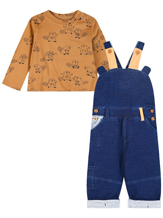 Energiers Set Winter 2pcs Blue Jeans