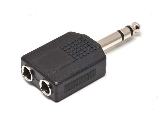 Onsei Конвертор 6.3mm Мъжки в 6.3mm 2x Женски 1 Брой