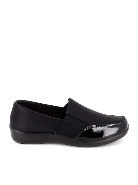 Damen Mokassins in Schwarz Farbe 06/08294