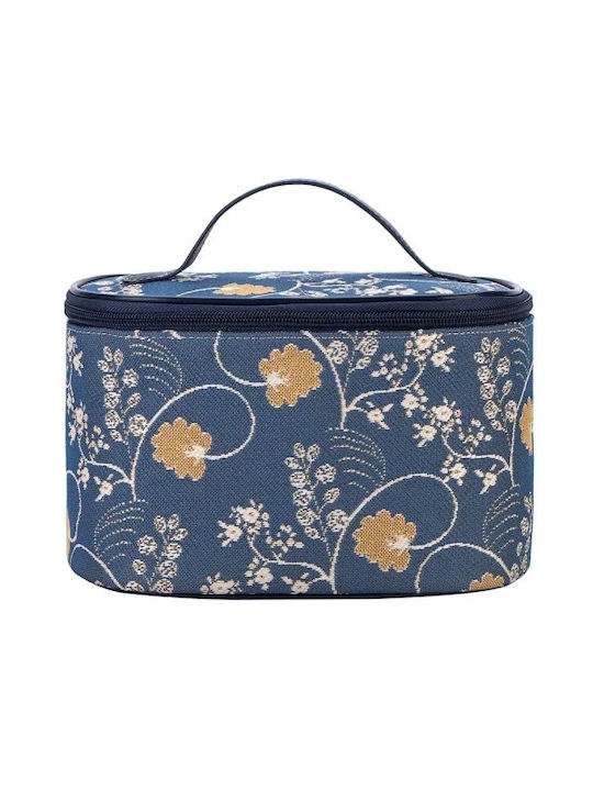 Signare Toiletry Bag Jane Austen in Blue color