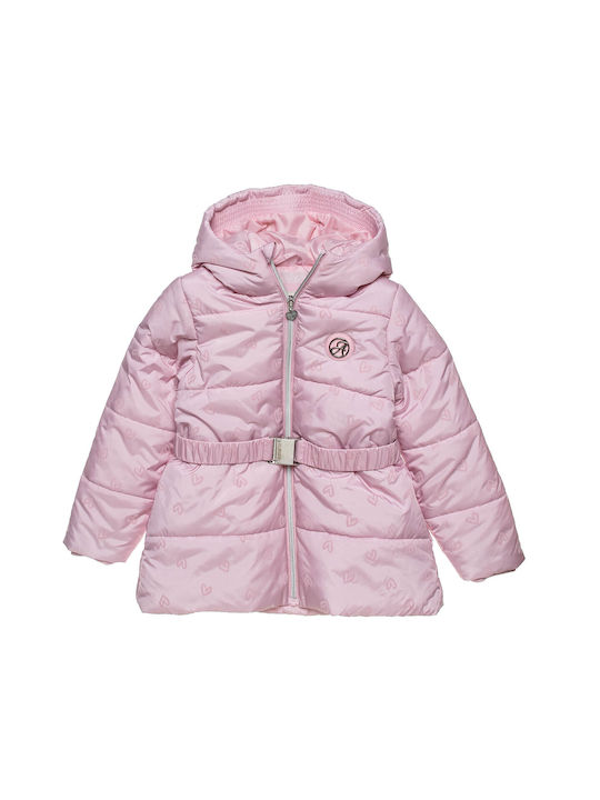 Alouette Kids Casual Jacket with Hood Pink